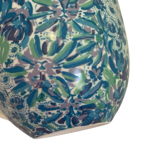 Lilly Pulitzer 12 Ounce Blue Ceramic Coffee Mug or Tea Cup - Picture 8 of 13